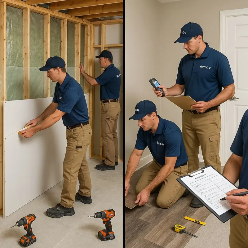 Repairs and Reconstruction process in Suitland, MD